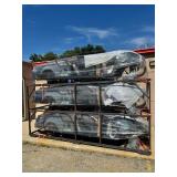 Unused 2026 HQ100 Golf Cart .... You are bidding on the top grey cart