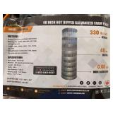 Unused LandHonor Galvanized Farm Fence ... you are bidding on one roll