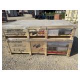 SDL2533DGMS SDLANCH Highend 25FT x 33FT Unused Double Garage Metal Shed