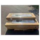 Unused LandHonor 8ft x 10ft Galvanized Apex Roof Metal Shed