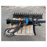 Vorx Mini Skid Steer Hedge Trimmer