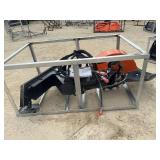 Unused 2026 Skid Steer Stump Grinder(with controller)