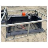 Unused 2026 Skid Steer Screening Bucket Attachment