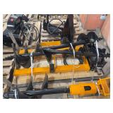 Skid Steer Loader Auger & Rods ... 8 inch Auger w/ 12 & 16 inch rods