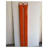 Pallet Fork Extensions ...  80 inches