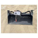 Unused 2026 Mini Skid Steer Combination Bucket Attachment