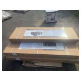 Unused LandHonor 6ft x 8ft Galvanized Apex Roof Metal Shed