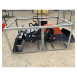 Unused 2026 Skid Steer Stump Grinder(with controller)