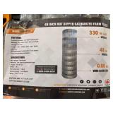 Unused LandHonor Galvanized Farm Fence ... you are bidding on one roll