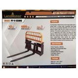 Unused LandHonor Skid Steer Pallet Fork