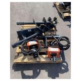 Unused 2026 Mini Skid Steer Auger Drive & Bit Attachment ... you are bidding on one rod and one drive