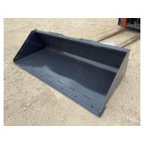 Unused 2026 Skid Steer Track Duty Bucket Attachment ... width 84 inches