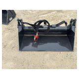 Unused 2026 Mini Skid Steer Combination Bucket Attachment