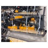 Skid Steer Loader Auger & Rods ... 8 inch Auger w/ 12 & 16 inch rods