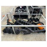 Unused LandHonor Skid Steer Loader Auger Drives ... you are bidding one driver & 2 auger rods