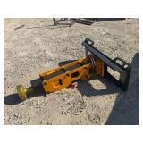 Skid Steer Pile Hammer/ Post Driver