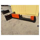 Skid Steer Horizontal Log Splitter