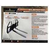 Unused LandHonor Mini Skid Steer Pallet Fork Frame