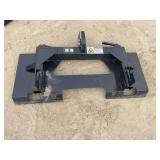 Adapt Universal Skid Steer Quick Tach to Category 1 & 2, 3 Point Quick Hitch.