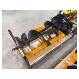 Skid Steer Loader Auger & Rods ... 8 inch Auger w/ 12 & 16 inch rods