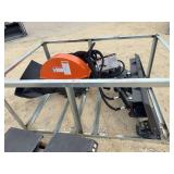 Unused 2026 Skid Steer Stump Grinder(with controller)
