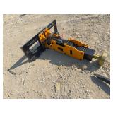 Skid Steer Pile Hammer/ Post Driver