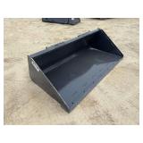 Unused 2026 Skid Steer Track Duty Bucket Attachment Width:72 in