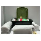 Craft Materials and Storage Bin