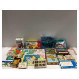 Board Games, Puzzles, and Activity Books