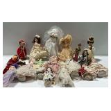 Variety of Bradley and Other Collectible Dolls