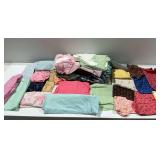 Multiple Patterned and Solid Color Fabric... see photos