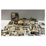 Collection of Black and White Photographs and Postcards