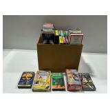 Group of VHS Tapes
