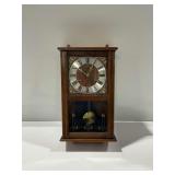 Century 35-Day Wooden Wall Clock with Pendulum