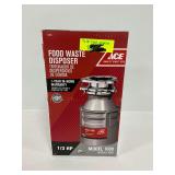 Ace Model 1000 1/3 HP Food Waste Disposer