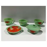 Anchor Hocking Fire King Jadeite Kitchenware Lot