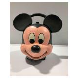Vintage Aladdin Mickey Mouse Plastic Lunchbox with Thermos