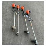 (4) Echo Gas Trimmers... (2) Have Tags with Notes about Working Condition