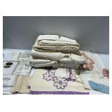 Pillow Cases and Other Linens... some in original packaging/see photos