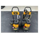(2) DeWalt 3400 PSI Pressure Washers...see description