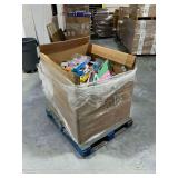 Pallet of Mixed Consumer Goods and Toys