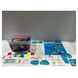Playskool Tinkertoy Tinkersaurus Construction Set with Instruction Sheets