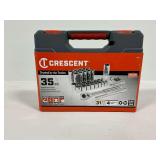 New Crescent 35-Piece Socket Wrench Set Model CTK35