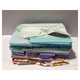 Group of Solid Color and Patterned Fabric