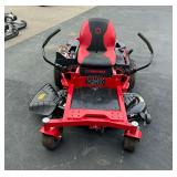 Troy-Bilt Mustang Z50 Zero Turn Mower...not tested/no key