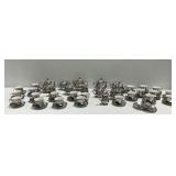 (2) Designer Inspired Tea Sets