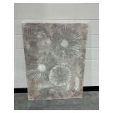 Abstract Textured Gray Wall Art on Canvas