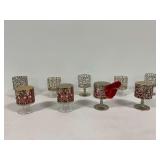 Bath and Body Works Japanese Cherry Blossom Candles and Holders