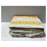 Variety of Linens, Crocheted Work, and Embroidered Items