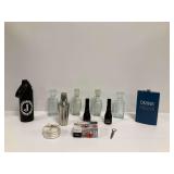 Barware Set with Decanters, Flask, Shaker and (2) Bottles of Freixenet Cava...NO SHIPPING